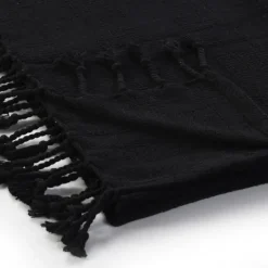 Kirkland's Home Checkered Weave Fringe Throw- Blankets & Throws