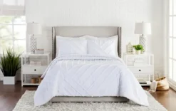 Kirkland's Home Chenille Line 3-Pc. Full/Queen Comforter Set- Comforters