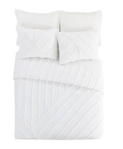 Kirkland's Home Chenille Line 3-Pc. Full/Queen Comforter Set- Comforters