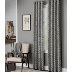 Kirkland's Home Chenille Single Curtain Panel, 84 In.- Curtains & Drapes