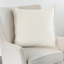 Kirkland's Home Chenille Texture Flange Pillow, 22 In.- Pillows