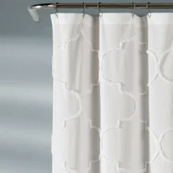 Kirkland's Home Chenille Trellis Shower Curtain- Shower Curtains