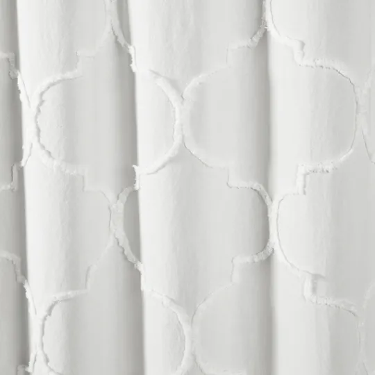 Kirkland's Home Chenille Trellis Shower Curtain- Shower Curtains