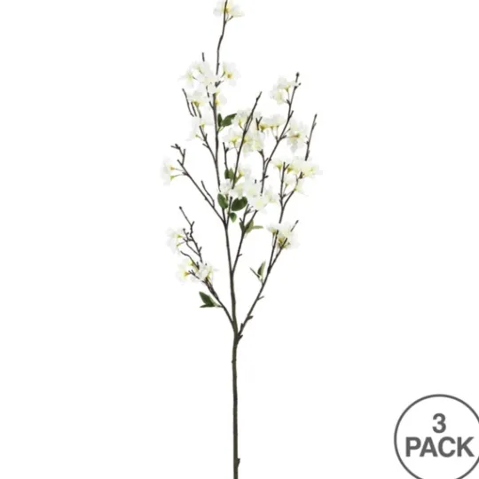 Kirkland's Home Cherry Blossom Stems, Set Of 3- Stems & Bouquets