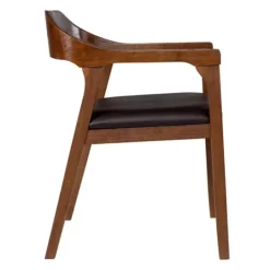 Kirkland's Home Chestnut Acacia Wood Dining Chair- Dining Chairs