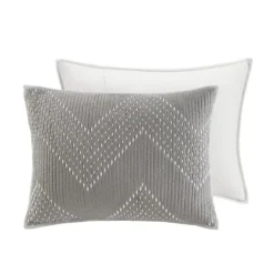 Kirkland's Home Chevron Full/Queen 3-Pc. Coverlet Set- Bedspreads & Coverlets