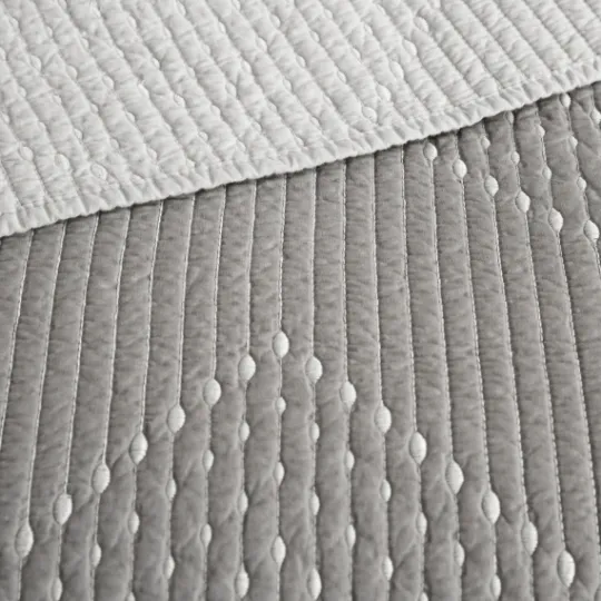 Kirkland's Home Chevron Full/Queen 3-Pc. Coverlet Set- Bedspreads & Coverlets