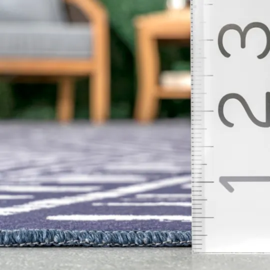 Kirkland's Home Chevron Indoor/Outdoor Area Rug, 6X9- Outdoor Rugs