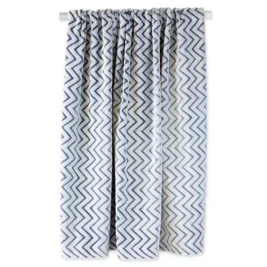 Kirkland's Home Chevron Plush Throw- Blankets & Throws