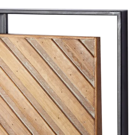 Kirkland's Home Chevron Wood Wall Plaques, Set Of 2- Wall Plaques