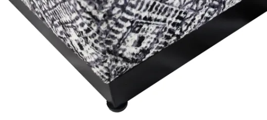 Kirkland's Home Chinle Velvet Cube Ottoman- Benches & Ottomans
