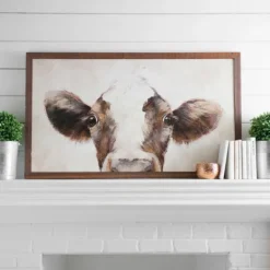 Kirkland's Home Chocolate Milk Framed Art Print- Framed Art