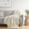 Kirkland's Home Chunky Double Knit Cozy Throw- Blankets & Throws
