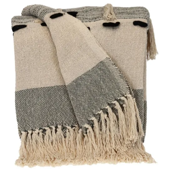 Kirkland's Home Chunky Stitch Cotton Throw- Blankets & Throws
