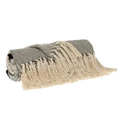 Kirkland's Home Chunky Stitch Cotton Throw- Blankets & Throws