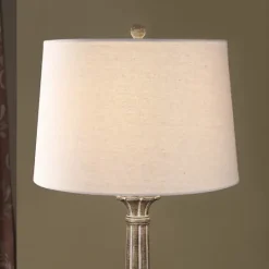 Kirkland's Home Chunky Washed Brown Floor Lamp- Floor Lamps