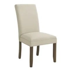 Kirkland's Home Cianna Cream 2-Pc. Upholstered Dining Chair Set- Dining Chairs