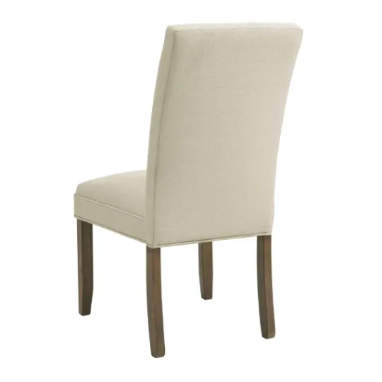 Kirkland's Home Cianna Cream 2-Pc. Upholstered Dining Chair Set- Dining Chairs