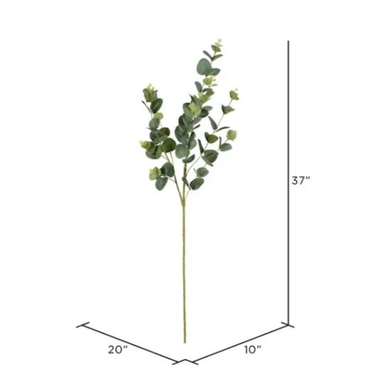 Kirkland's Home Cinerea Eucalyptus Leaf Stems, Set Of 4- Stems & Bouquets