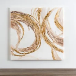 Kirkland's Home Circle Abstract Canvas Art Print- Canvas Art