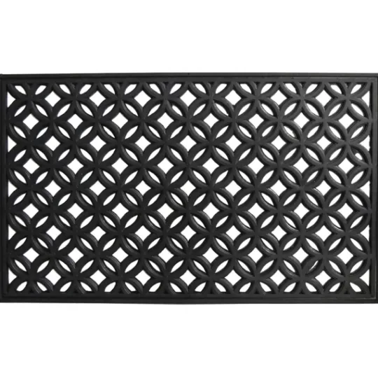 Kirkland's Home Circles Rubber Doormat- Doormats