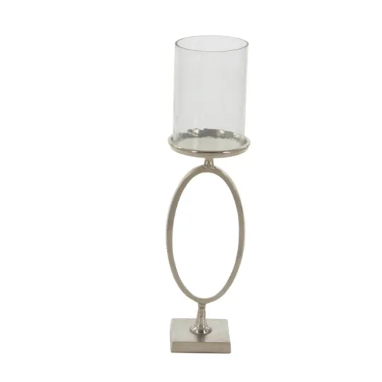 Kirkland's Home Circular Center Hurricane Candle Holder- Candle Holders