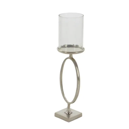 Kirkland's Home Circular Center Hurricane Candle Holder- Candle Holders