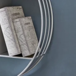 Kirkland's Home Circular Open Sides Floating Shelf- Shelves