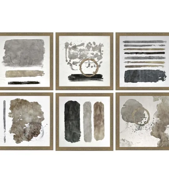 Kirkland's Home City Loft 6-Pc. Gold Framed Art Print Set- Framed Art