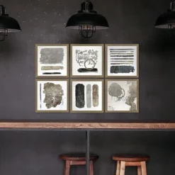 Kirkland's Home City Loft 6-Pc. Gold Framed Art Print Set- Framed Art
