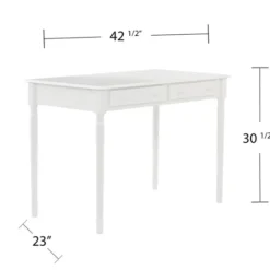 Kirkland's Home Classic 2-Drawer Wood Desk- Office Furniture