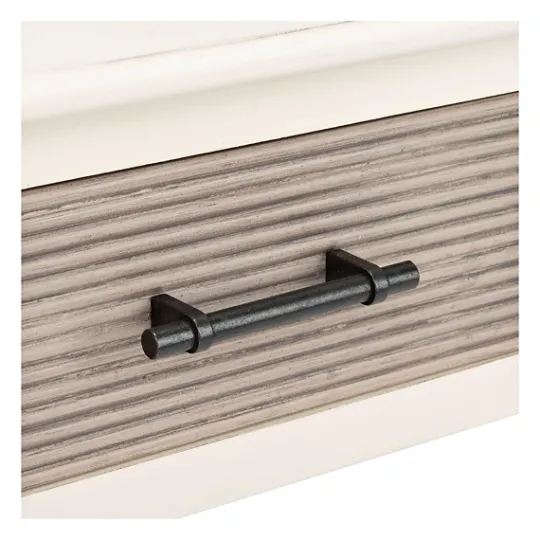 Kirkland's Home Classic Ribbed Drawer Accent Table- Accent & End Tables