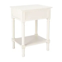 Kirkland's Home Classic Ribbed Drawer Accent Table- Accent & End Tables