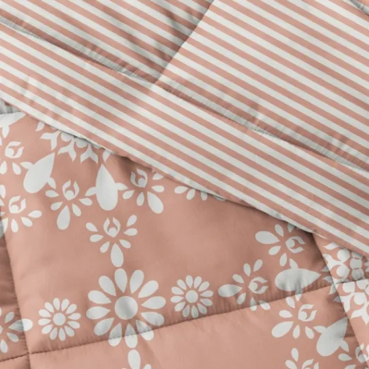 Kirkland's Home Clay Daisy Medallion King 3-Pc. Comforter Set- Comforters