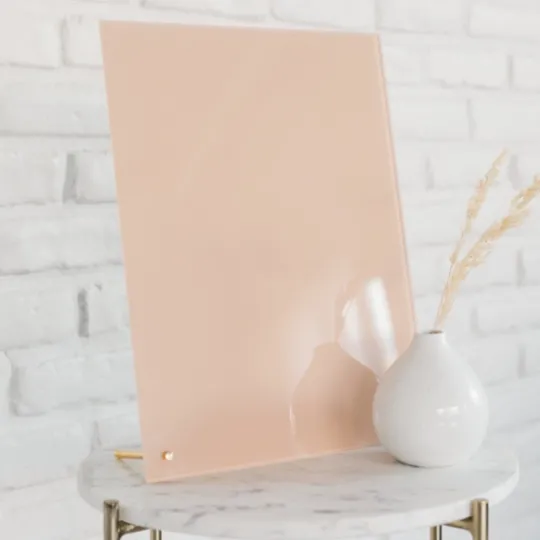 Kirkland's Home Clay Square Magnetic Glass Dry Erase Board- Memo & Chalkboards