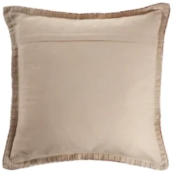 Kirkland's Home Clay Stitched Flange Velvet Throw Pillow- Pillows