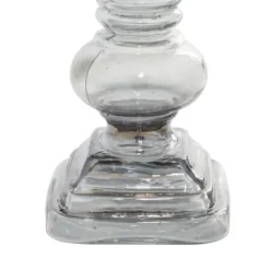 Kirkland's Home Clear Glass Column Candle Holders, Set Of 2- Candle Holders