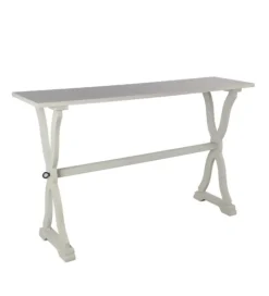 Kirkland's Home Cloud Hourglass Console Table- Console Tables