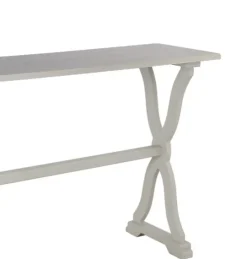 Kirkland's Home Cloud Hourglass Console Table- Console Tables