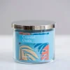 Kirkland's Home Coastal Oasis Triple Wick Jar Candle- Candles