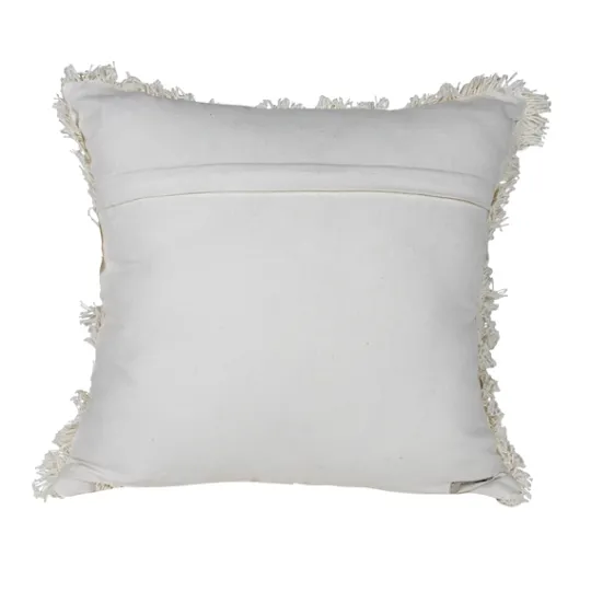 Kirkland's Home Coffee Brown Textured Stripe Throw Pillow- Pillows