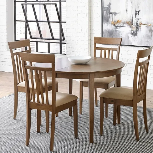 Kirkland's Home Coffee Wooden Dining Chairs, Set Of 2- Dining Chairs