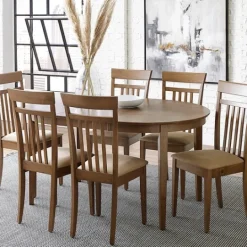 Kirkland's Home Coffee Wooden Dining Chairs, Set Of 2- Dining Chairs