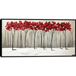 Kirkland's Home Collision Of Seasons Framed Canvas Art Print- Framed Art