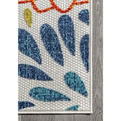 Kirkland's Home Color Burst Indoor/Outdoor Area Rug, 8X10- Outdoor Rugs