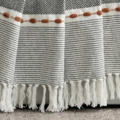 Kirkland's Home Color Herringbone Stripe Throw- Blankets & Throws