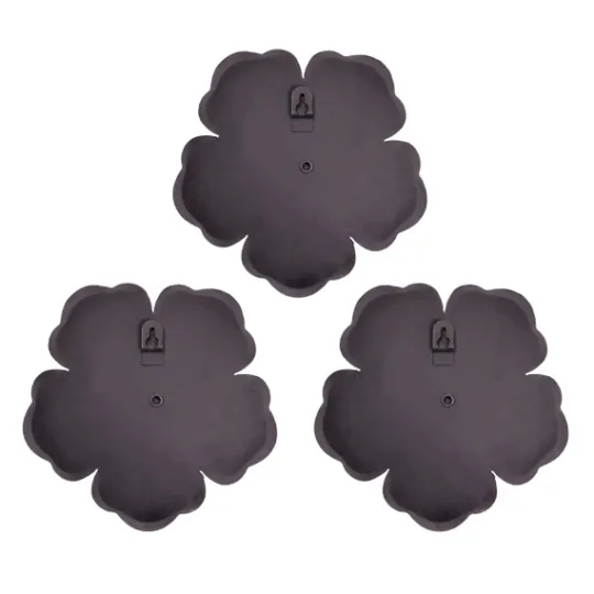 Kirkland's Home Color Metal Flower Wall Plaques, Set Of 3- Wall Plaques