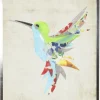 Kirkland's Home Color Watercolor Hummingbird Framed Art Print- Framed Art