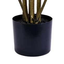 Kirkland's Home Colorful Croton Tree In Black Planter, 7 Ft.- Trees & Topiaries