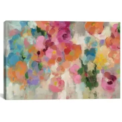 Kirkland's Home Colorful Garden I Giclee Canvas Art Print, 40X26- Canvas Art